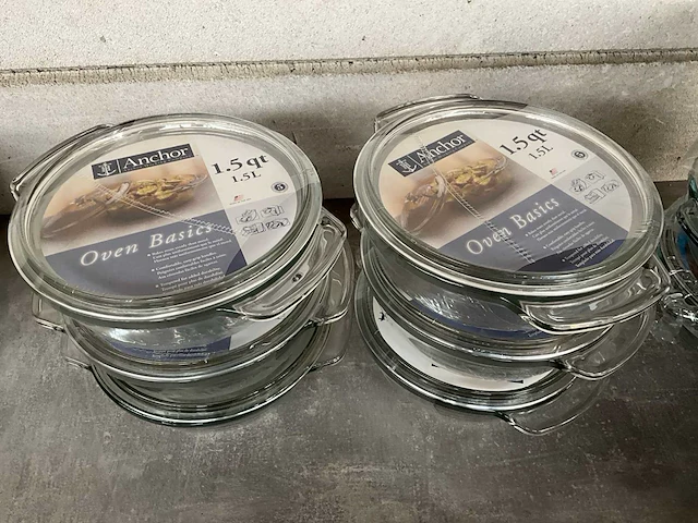 Anchor diverse maten ovenschalen (17x) - afbeelding 7 van  10