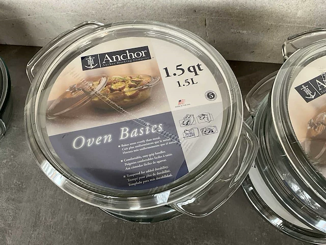 Anchor diverse maten ovenschalen (17x) - afbeelding 8 van  10