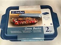Anchor diverse maten ovenschalen met flexibele deksel (14x) - afbeelding 11 van  14