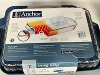 Anchor diverse maten ovenschalen met flexibele deksel (14x) - afbeelding 12 van  14