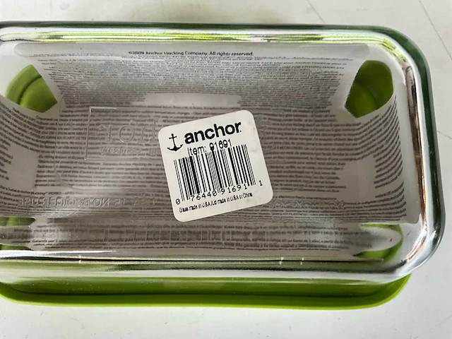 Anchor diverse maten ovenschalen met flexibele deksel (18x) - afbeelding 2 van  11
