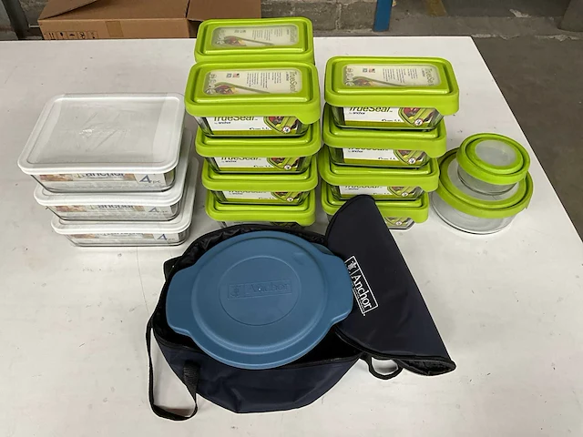 Anchor diverse maten ovenschalen met flexibele deksel (18x) - afbeelding 1 van  11