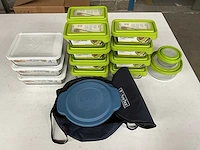 Anchor diverse maten ovenschalen met flexibele deksel (18x) - afbeelding 1 van  11