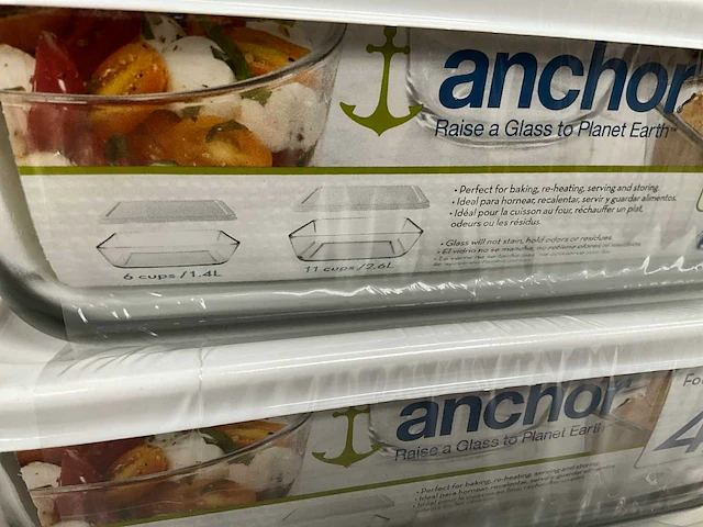 Anchor diverse maten ovenschalen met flexibele deksel (18x) - afbeelding 7 van  11