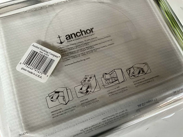 Anchor diverse maten ovenschalen met flexibele deksel (18x) - afbeelding 8 van  11