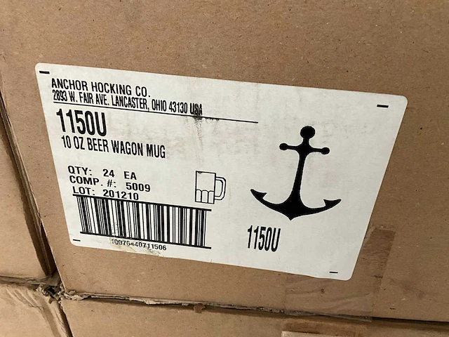 Anchor hocking bier glas (149x) - afbeelding 5 van  5