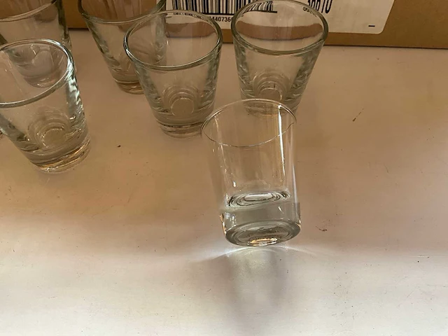Anchor hocking whiskey / shot glas (155x) - afbeelding 4 van  5