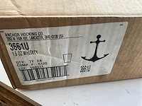 Anchor hocking whiskey / shot glas (155x) - afbeelding 5 van  5