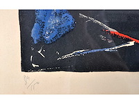 André lanskoy - abstracte compositie - litho - afbeelding 4 van  7