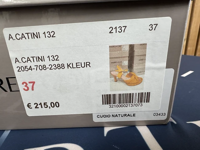 Andrea catini maat 37 - afbeelding 4 van  4