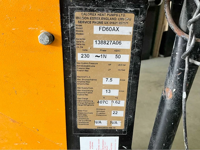 Andrews fd60ax bouwdroger - afbeelding 6 van  6