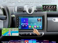 Android autoradio voor mercedes benz smart fortwo (2005-2010) - afbeelding 4 van  5