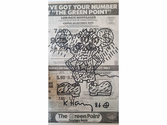 Andy mouse -keith haring - afbeelding 2 van  2