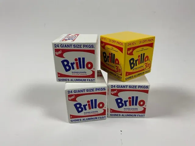 Andy warhol - brillo box - afbeelding 1 van  1