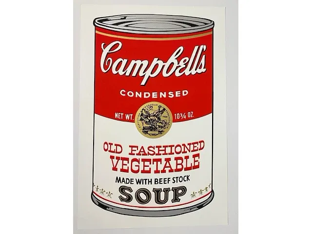 Andy warhol - campbell's ii - afbeelding 1 van  1