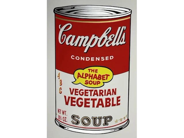 Andy warhol - campbell's - afbeelding 1 van  1