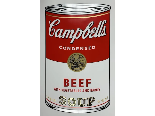 Andy warhol - campbell's - afbeelding 1 van  1