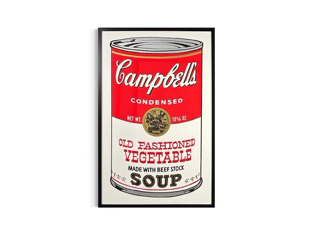 Andy warhol - campbell's - afbeelding 1 van  1