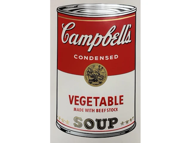 Andy warhol - campbell's - afbeelding 1 van  1