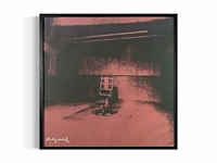 Andy warhol - electric chair - afbeelding 1 van  1