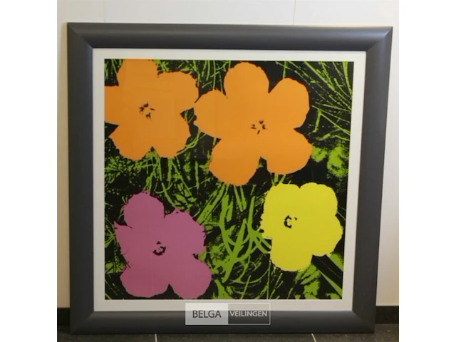 Andy warhol - flowers - afbeelding 1 van  2