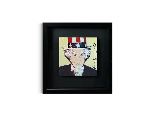 Andy warhol - gesigneerde uitnodiging - afbeelding 1 van  1