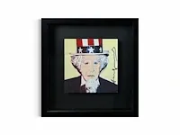 Andy warhol - gesigneerde uitnodiging - afbeelding 1 van  1