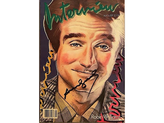 Andy warhol - interview magazine - afbeelding 1 van  1