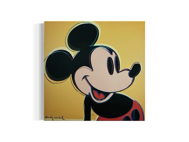 Andy warhol - mickey mouse - afbeelding 1 van  1