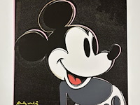 Andy warhol - mickey mouse - afbeelding 1 van  1