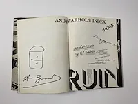 Andy warhol - pop up boek met tekening