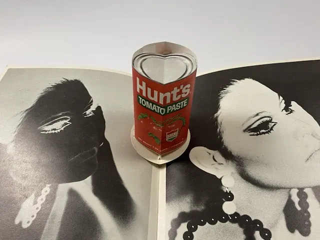 Andy warhol - pop up boek met tekening - afbeelding 2 van  5
