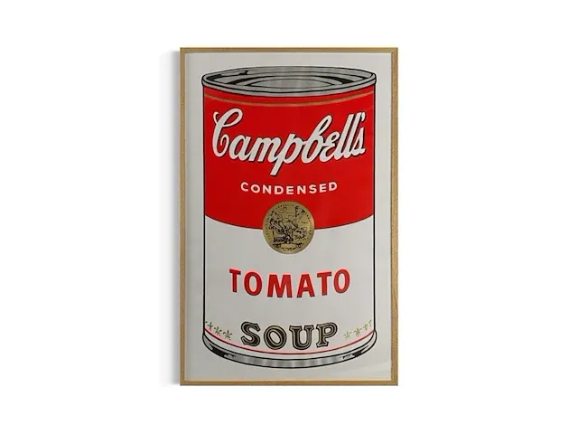 Andy warhol - tomato soup - afbeelding 1 van  1