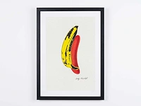 Andy warhol (after)- banaan uit de velvet underground ii - 70x50 cm - beperkt - afbeelding 1 van  6