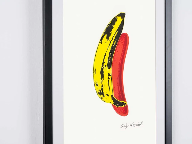 Andy warhol (after)- banaan uit de velvet underground ii - 70x50 cm - beperkt - afbeelding 4 van  6