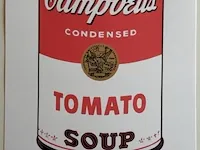 Andy warhol – campbell's soup tomato - afbeelding 1 van  1