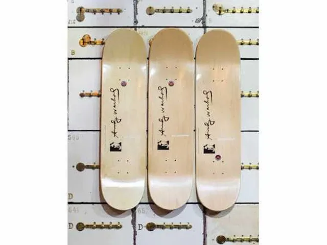 Andy warhol cow skateboardeks - afbeelding 3 van  3