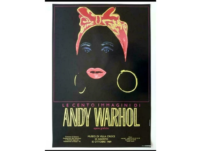 Andy warhol : mammy feldman affiche - afbeelding 1 van  6