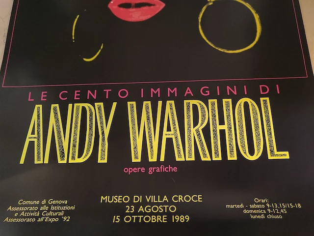 Andy warhol : mammy feldman affiche - afbeelding 6 van  6