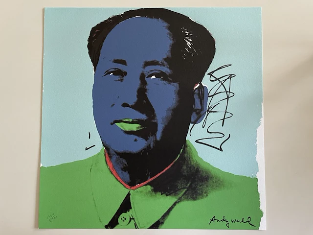 Andy warhol : mao - afbeelding 1 van  5