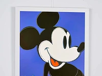Andy warhol (na) - mickey mouse 1982 - blauw - - afbeelding 12 van  14