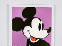 Andy warhol (na) - mickey mouse 1982 - paars - afbeelding 3 van  6