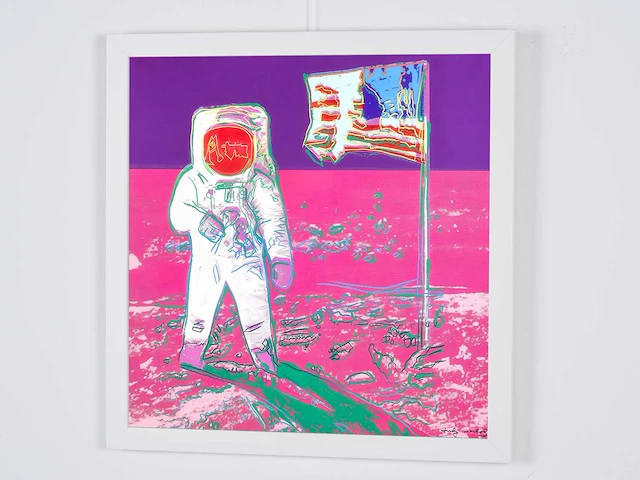 Andy warhol (na) - moonwalk pink 1987 - afbeelding 1 van  6