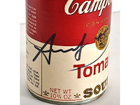 Andy warhol (naar) - campbell's tomato soup - conserveblik - afbeelding 7 van  8
