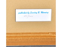 Andy warhol (naar) - moonwalk - 97x97 cm - certificaat - afbeelding 5 van  13