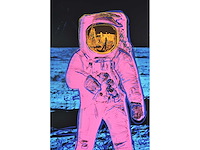 Andy warhol (naar) - moonwalk - 97x97 cm - certificaat - afbeelding 9 van  13