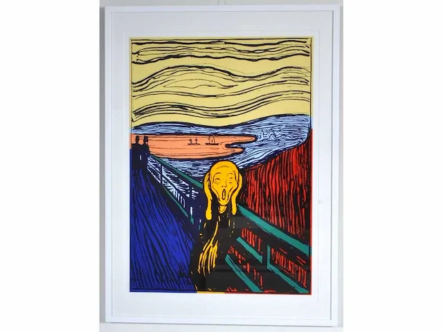 Andy warhol (naar) - top ingelijst! - afbeelding 1 van  11