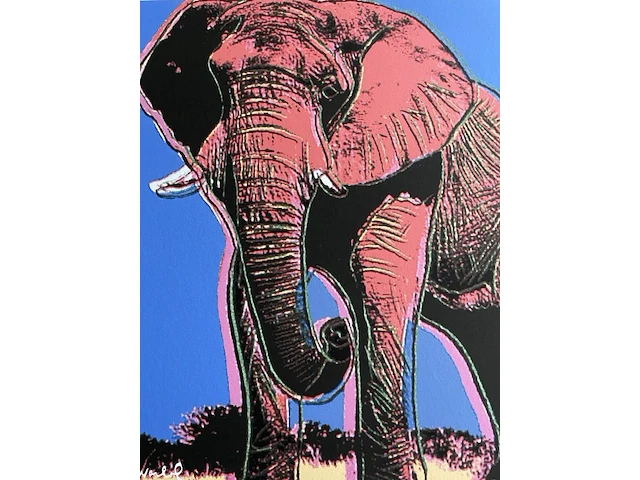 Andy warhol : olifant - afbeelding 2 van  5