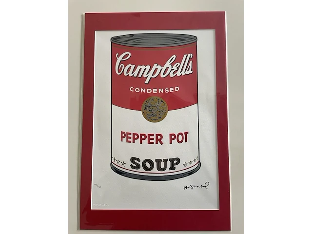 Andy warhol : pepper pot - afbeelding 1 van  5