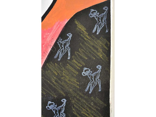 Ángel ramírez - heads in the clouds - gemengde techniek - 1995 - afbeelding 4 van  14